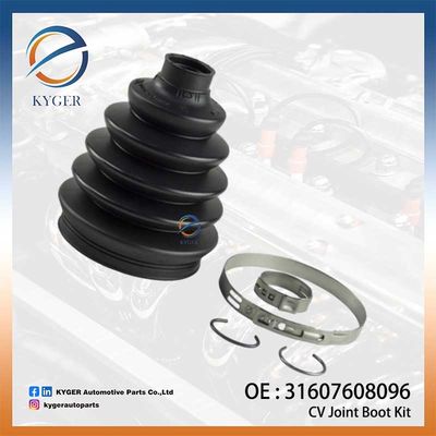 CV जॉइंट बूट किट शाफ्ट फ्रंट इनर CV जॉइंट बूट किट 31607608096 3160 7608 096 BMW X3 F25 X4 F26 X5 F15 F85 X6 F16 F86 के लिए