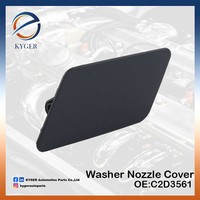 C2D3560 हेडलाइट वाशर नोजल कवर हेडलाइट स्प्रेयर कैप C2D3561 Jaguar XJ के लिए