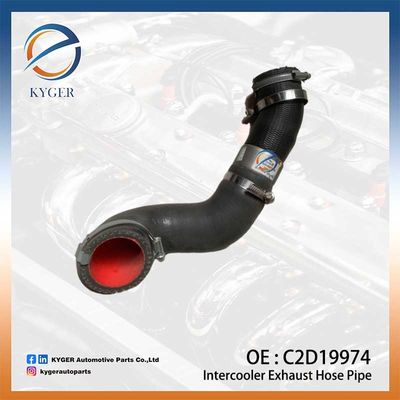 Cooling System Intercooler Exhaust Hose Pipe Fit C2D19974 C2D51924 C2D48909 C2D38491 for Jaguar XJ (X351)